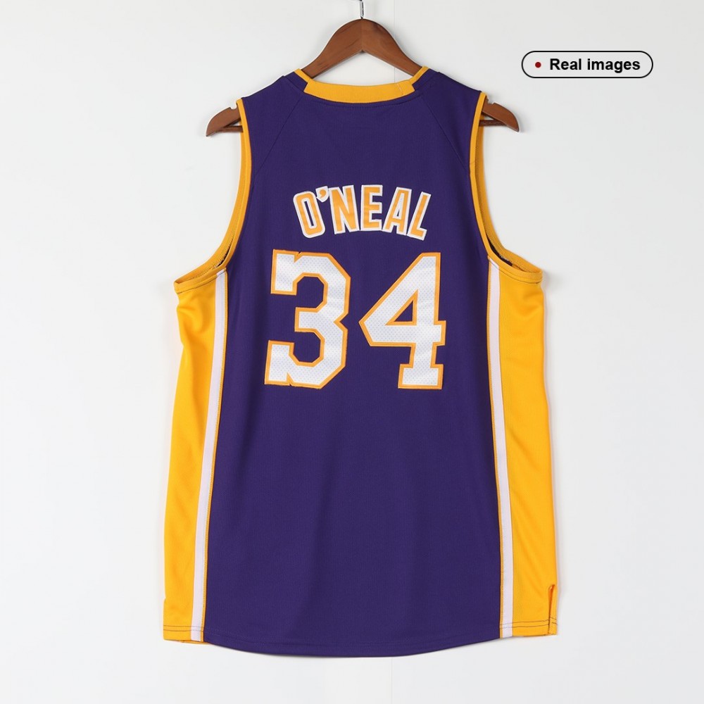Los Angeles Lakers Lakers O'NEAL #34 Throwback Purple 1999/00 Swingman NBA Jersey-Pro Kit Vault | Brand New 26/27 Sports Jerseys